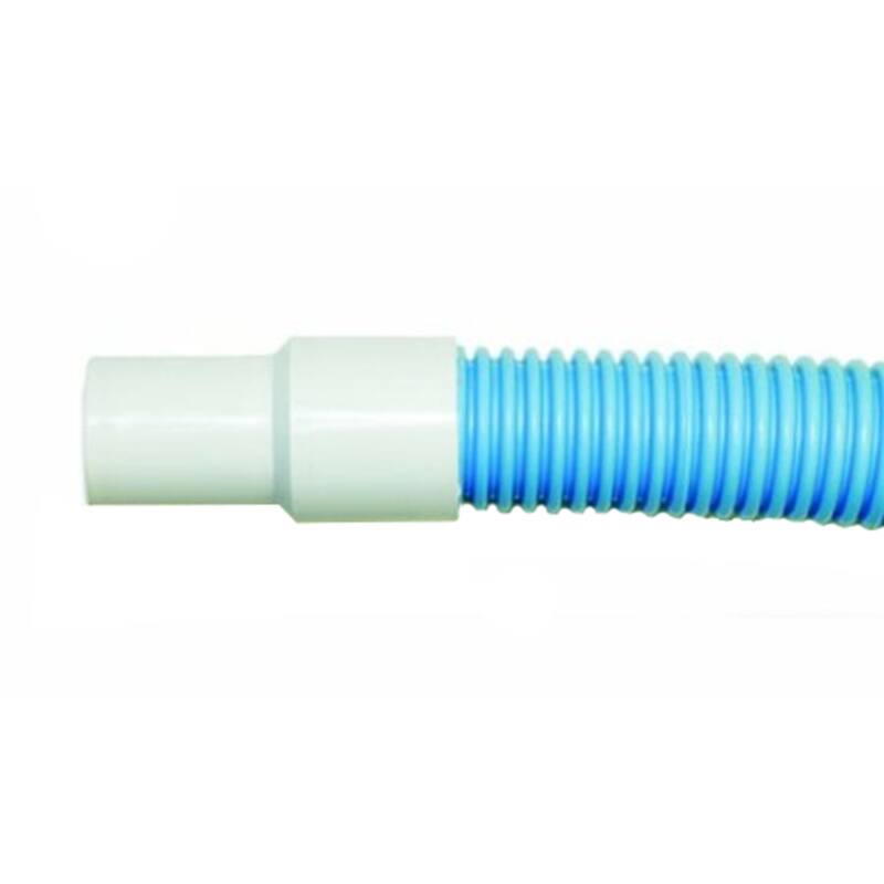 40' Blue Hydro Tools Vacuum Swimming Pool Hose with Swivel Cuff