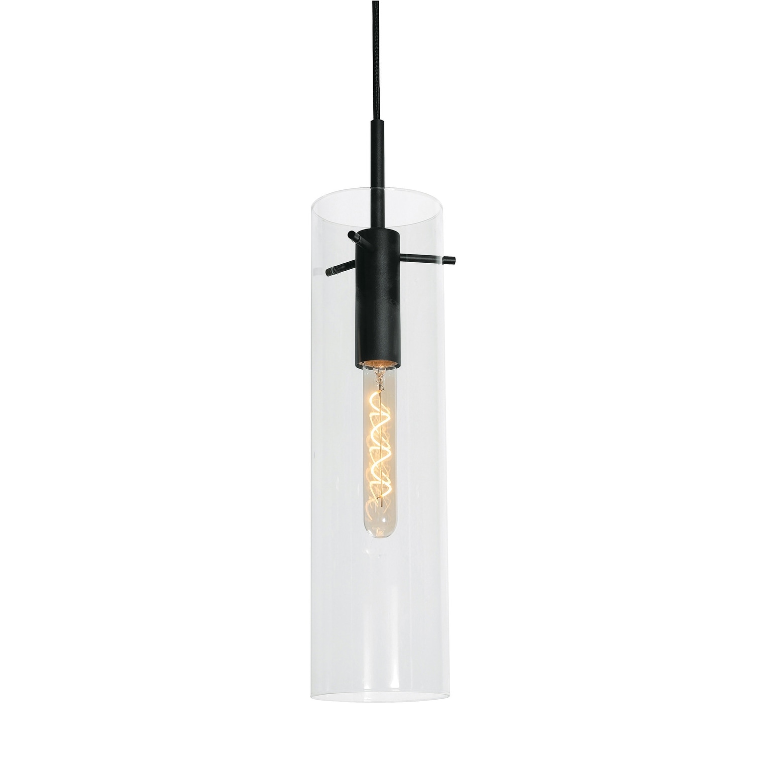 AFX VSAP05MB Vista 5" Wide Mini Pendant with Clear Glass Shade