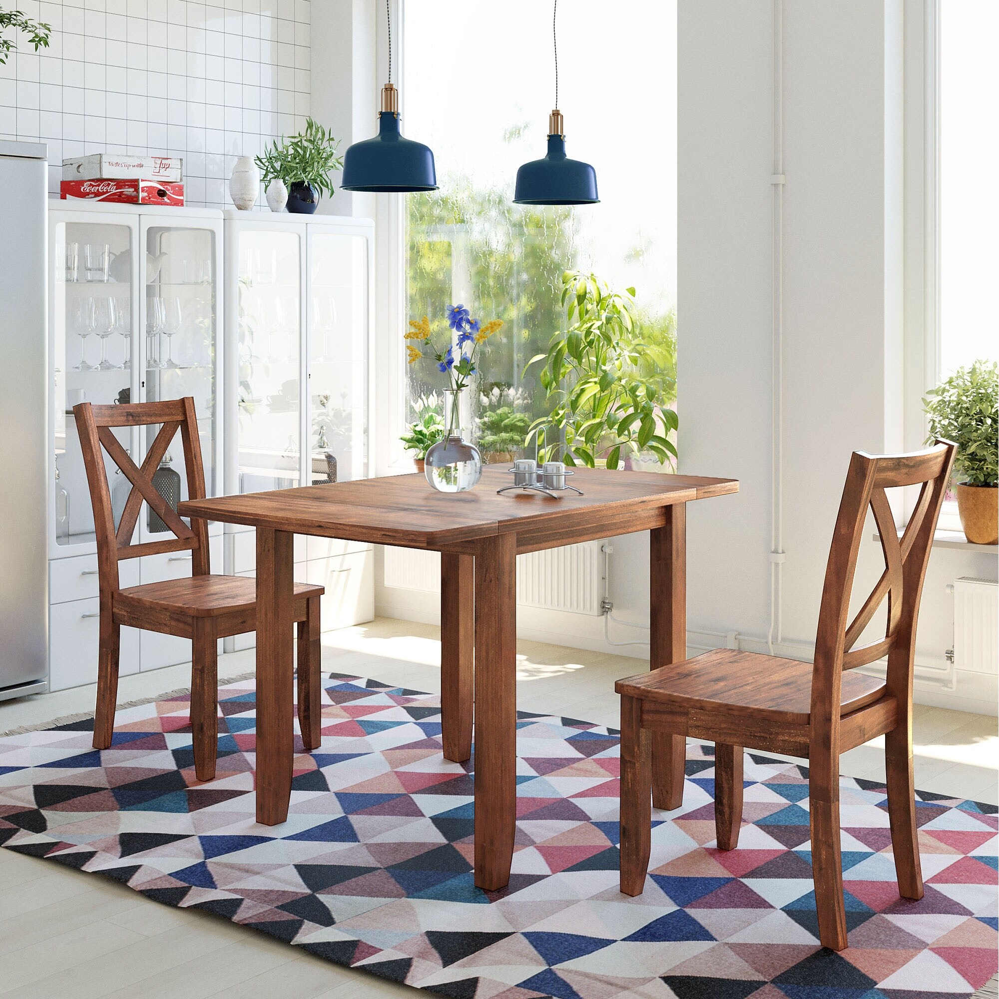 Bop 3 piece breakfast nook dining set august grove deals