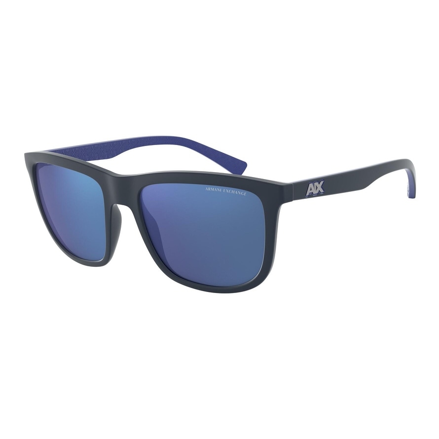 armani exchange blue sunglasses