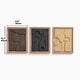 preview thumbnail 2 of 5, Moasis 3-Piece Modern Framed Canvas Wall Art Decor Set