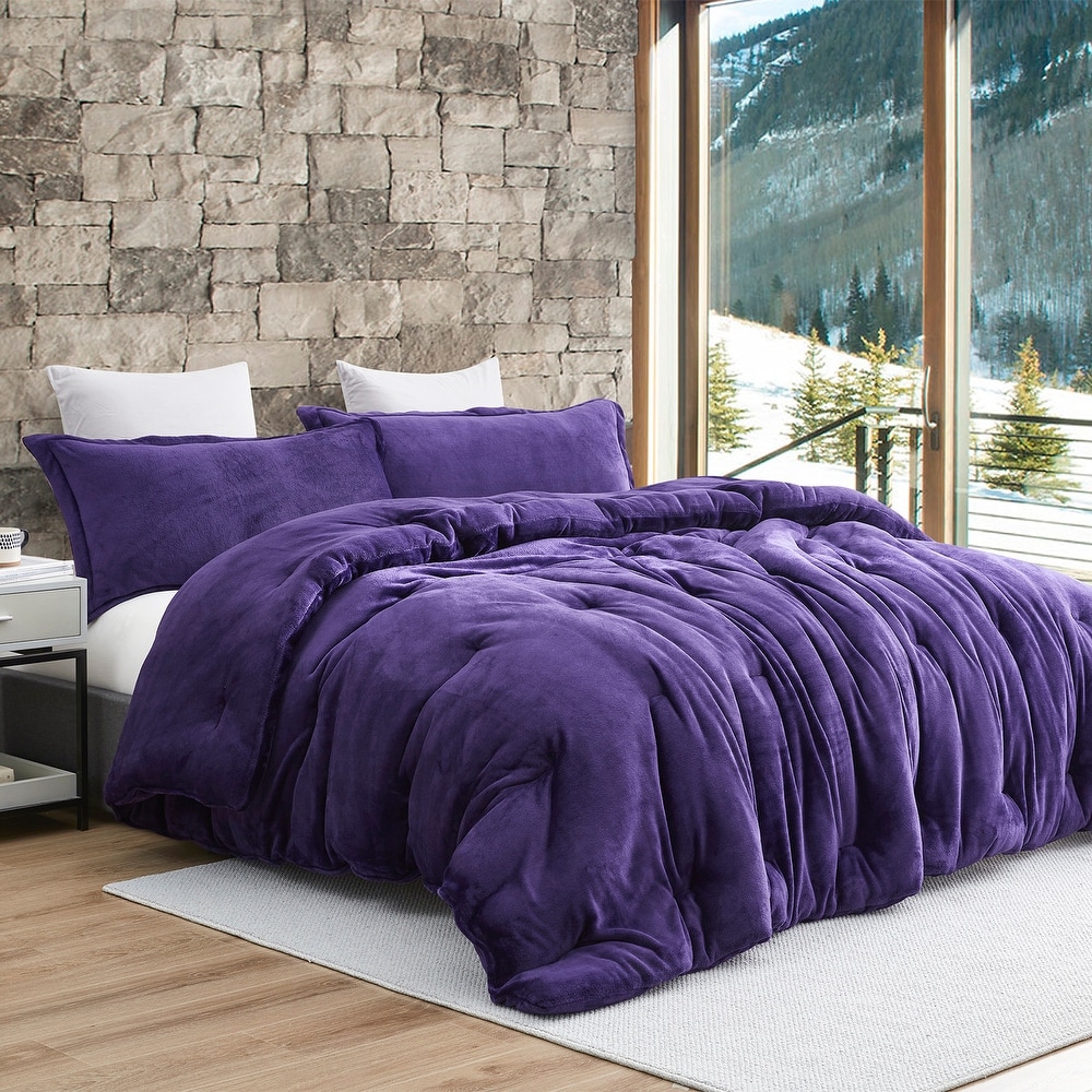 Purple king size comforter set discount