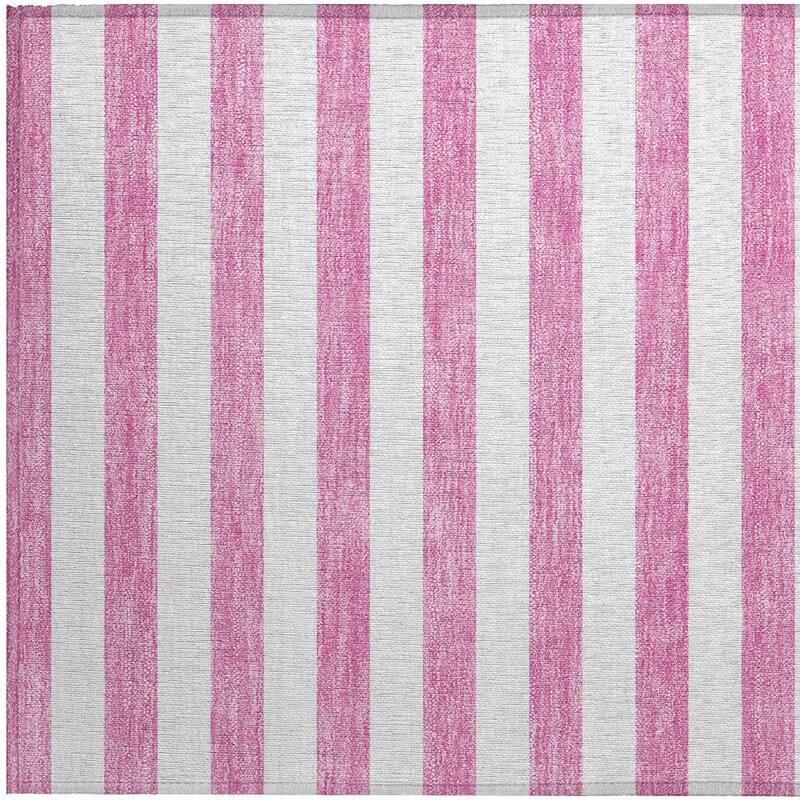 Alna Stripe Weather Resistant Classic Meets Modern Outdoor Rug