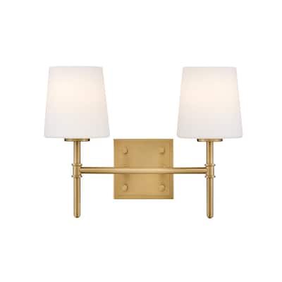 Hinkley Lighting 56952 Saunders 2 Light 14" Wide Vanity Light