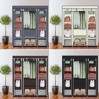 Cloth rack with cover discount