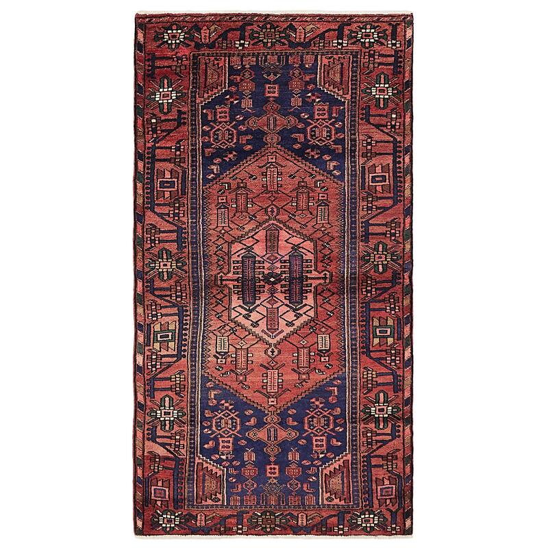 ECARPETGALLERY Hand-knotted Andelz Dark Copper Wool Rug - 3'7 x 6'9