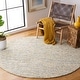 preview thumbnail 50 of 54, SAFAVIEH Handmade Vermont Radovinka Wool Rug 6' Round - Dark Gold/Blue - Round