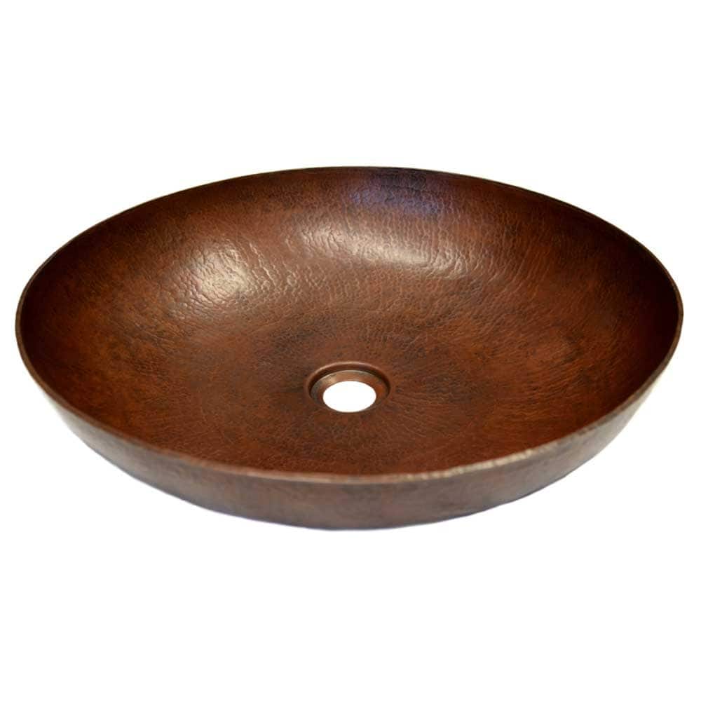 Native Trails Maestro Sonata Petit 14-1/2" Copper Vessel Bathroom Sink