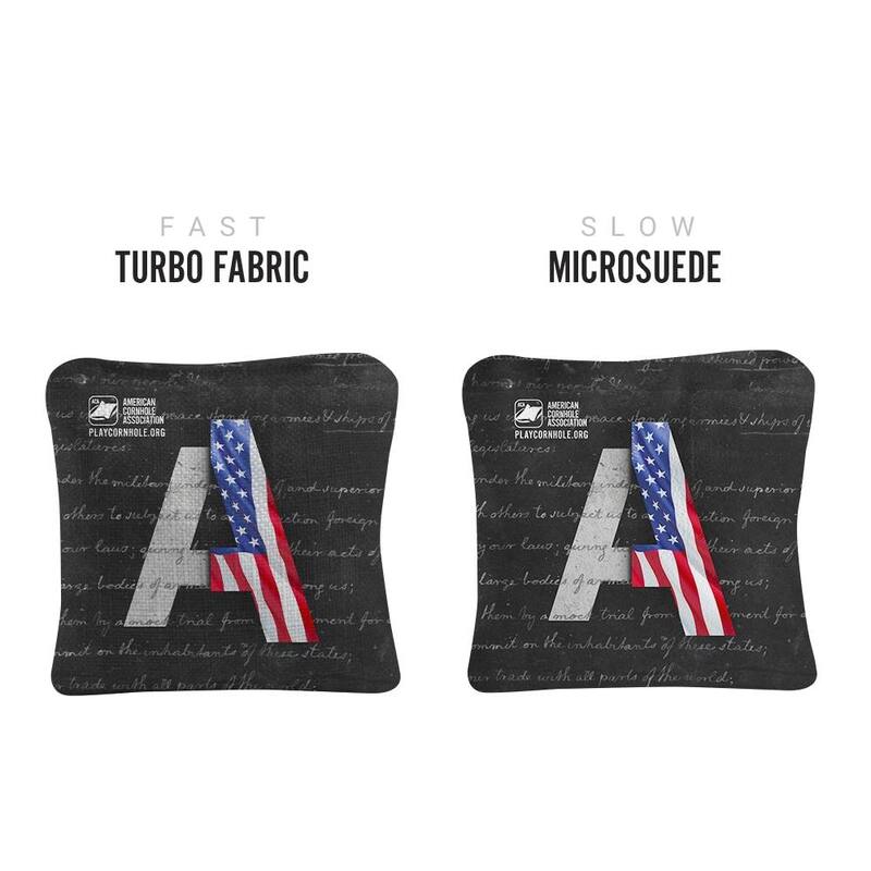 USA Flag Constitution Dual Sided Cornhole Bags