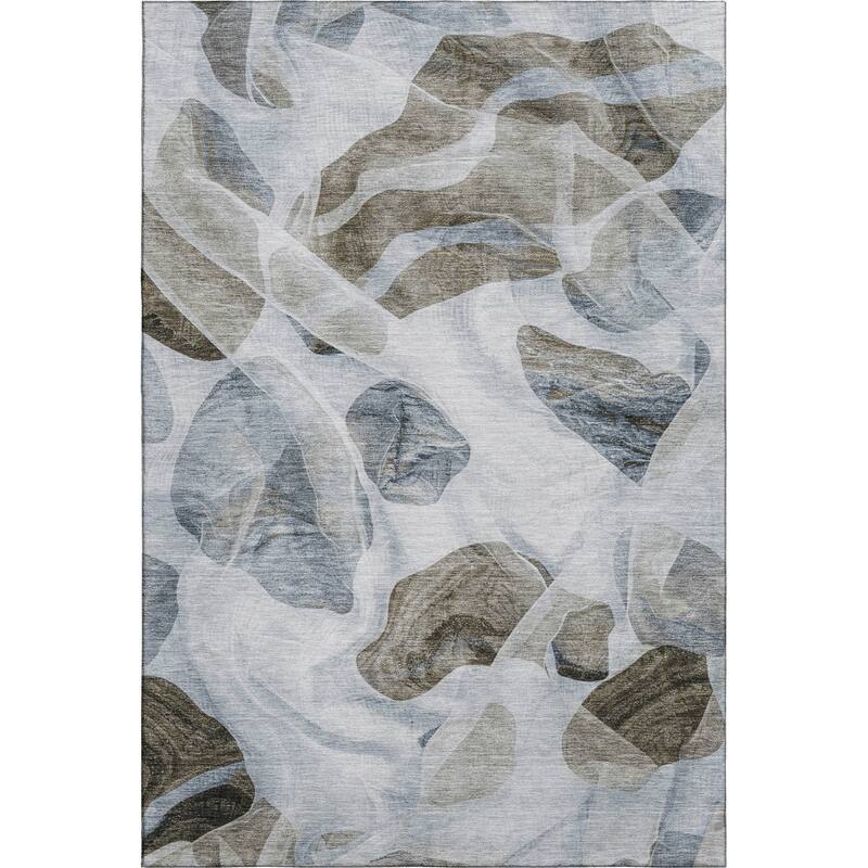 Premium Washable Super Soft Contemporary Jenna Mayfield Rug
