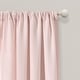 preview thumbnail 11 of 9, Lush Decor Tulle Skirt Colorblock Window Curtain Panel Pair - 84" x 40"