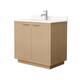Option Light Straw, Nickel Trim, White Quartz Top
