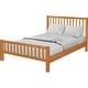 preview thumbnail 21 of 53, Hampton Wooden Platform Bed with Slatted Headboard and Footboard