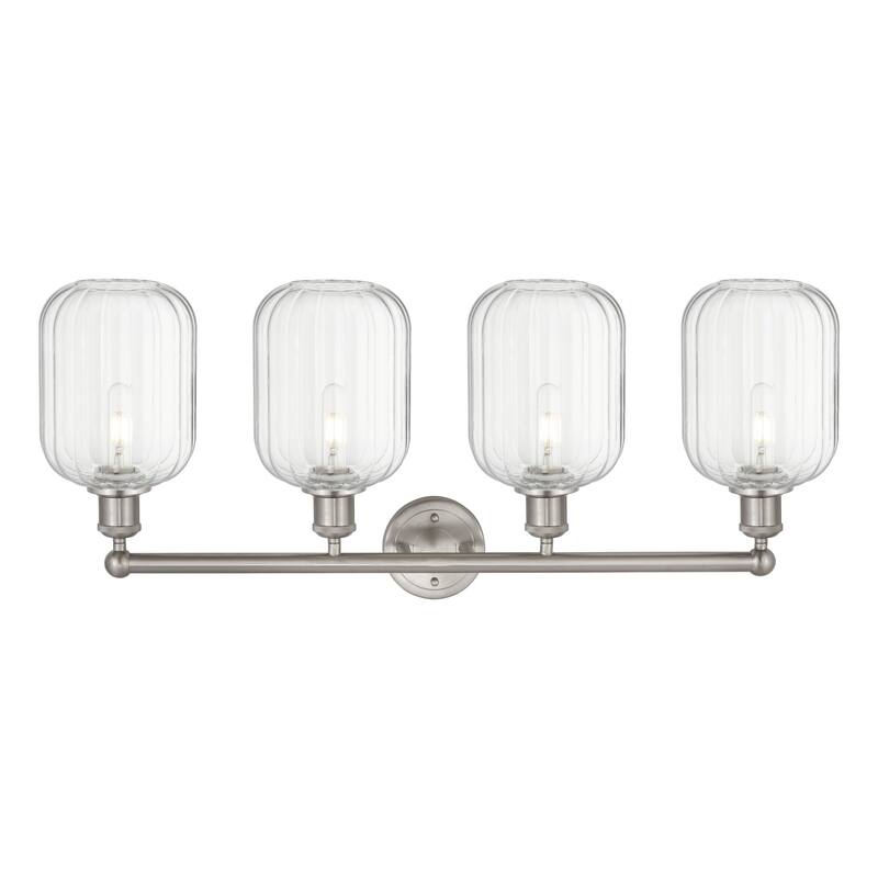 Innovations Lighting Endless Possibilities Edison - Preston - 4 Light 34" Jar Shade Bath Vanity Light