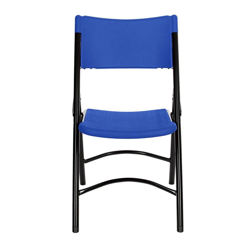 Hampden Furnishings Gwyneth Collection Resin Folding Chair, Pack of 4