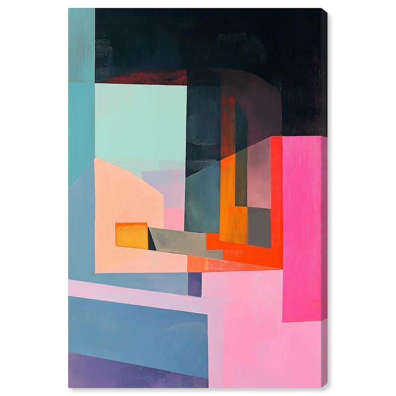Color Blocks I Canvas by Art Remedy, Gallery Wrapped - 20" x 30"