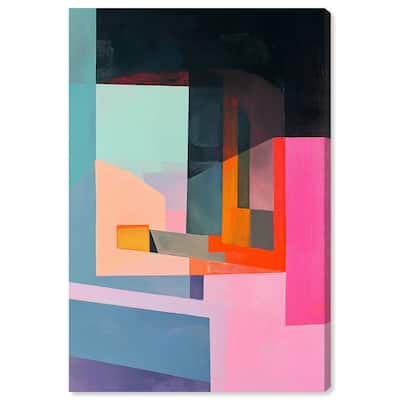 Color Blocks I Canvas by Art Remedy, Gallery Wrapped