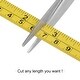 Adhesive Tape Measure 160 inch/4M Left to Right Read Steel sticky Ruler ...