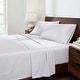 preview thumbnail 2 of 29, Blue Nile Mills Egyptian Cotton 1450 Thread Count Eco-Friendly Solid Sheet Set White - California King