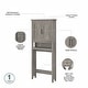 preview thumbnail 5 of 12, Key West 32W Bathroom Vanity with Mirror and Storage by Bush Furniture