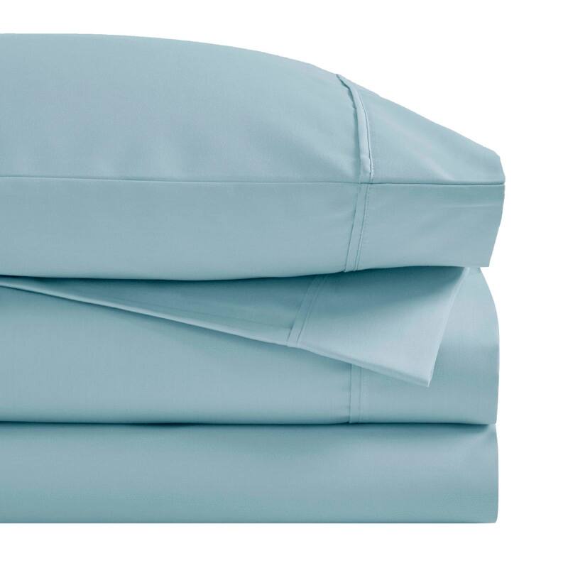 Superior Cotton Blend 1400-1500 Thread Count Solid Deep Pocket Bed Sheet Set