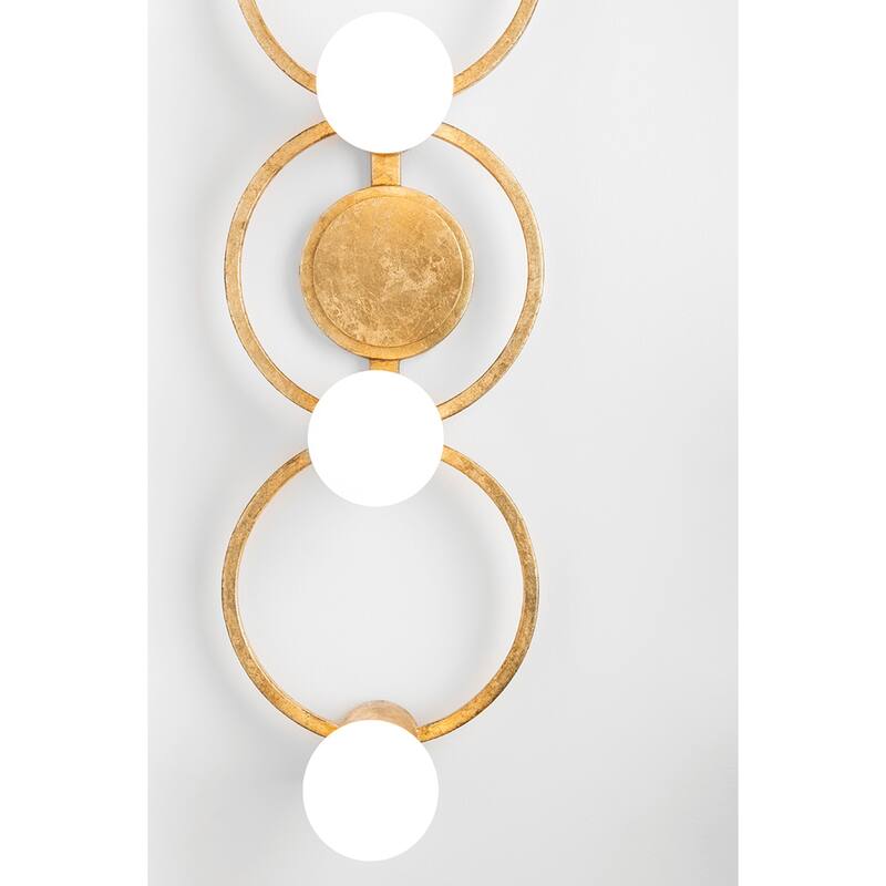 Carson Carrington Vappeby Gold Leaf Bath Bracket