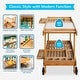 preview thumbnail 5 of 12, Cambridge Casual Mozaic Teak Wood Outdoor Bar Cart