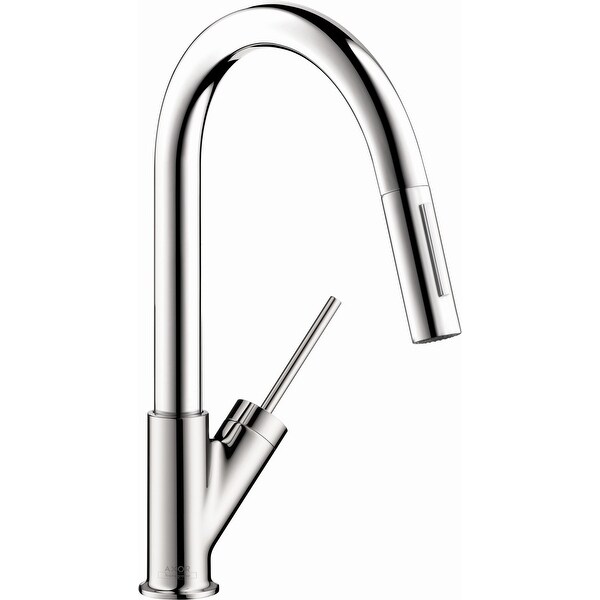 Shop Axor 10824 Starck Prep Pull-Down Kitchen Faucet with ...