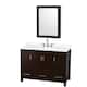 Option Espresso, Chrome Trim, Giotto Quartz Top