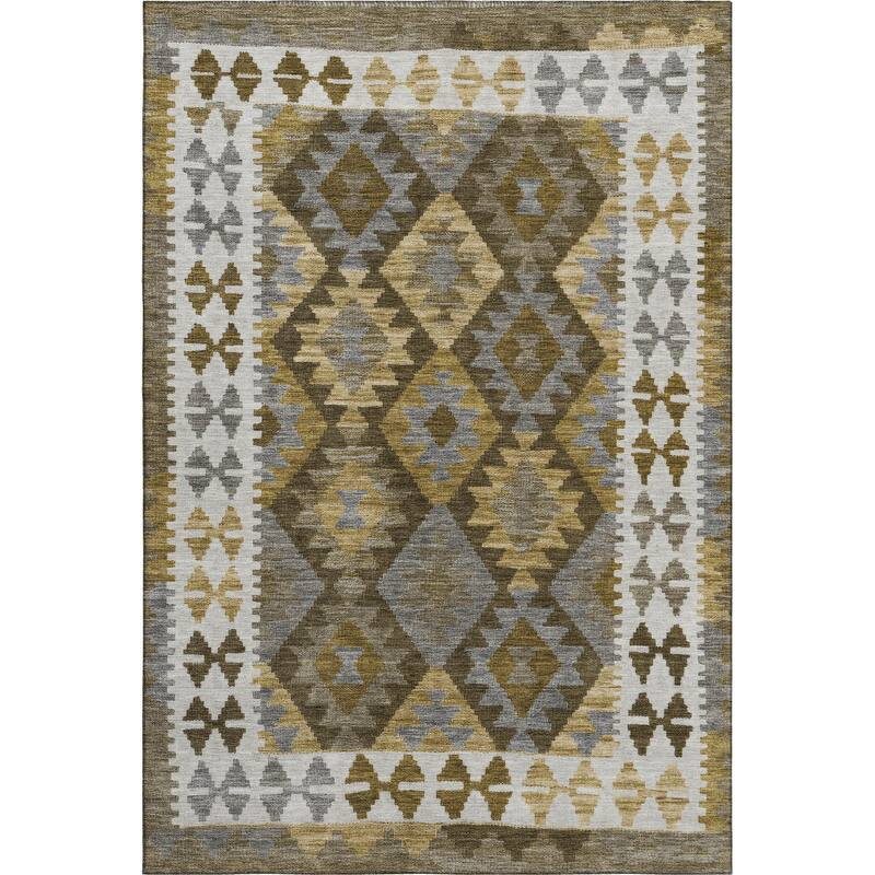 Premium Washable Super Soft Traditional Global Mayfield Rug