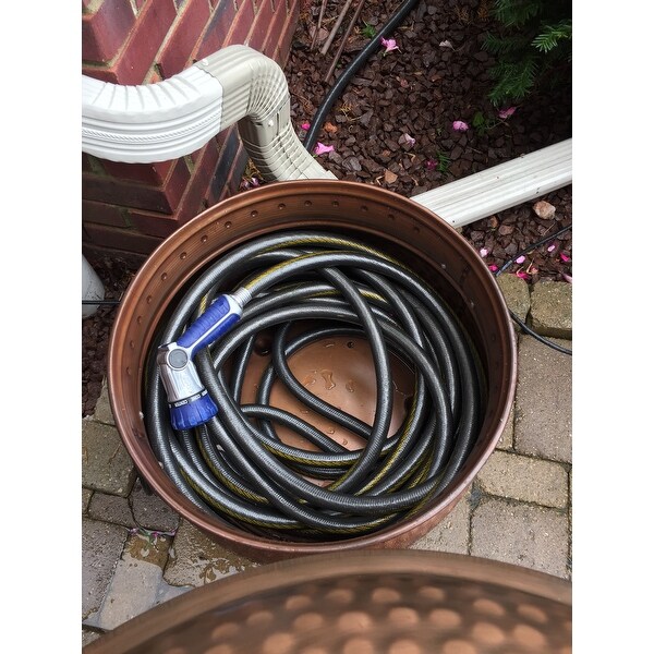 Top Product Reviews For Birdrock Home Water Hose Holder With Lid