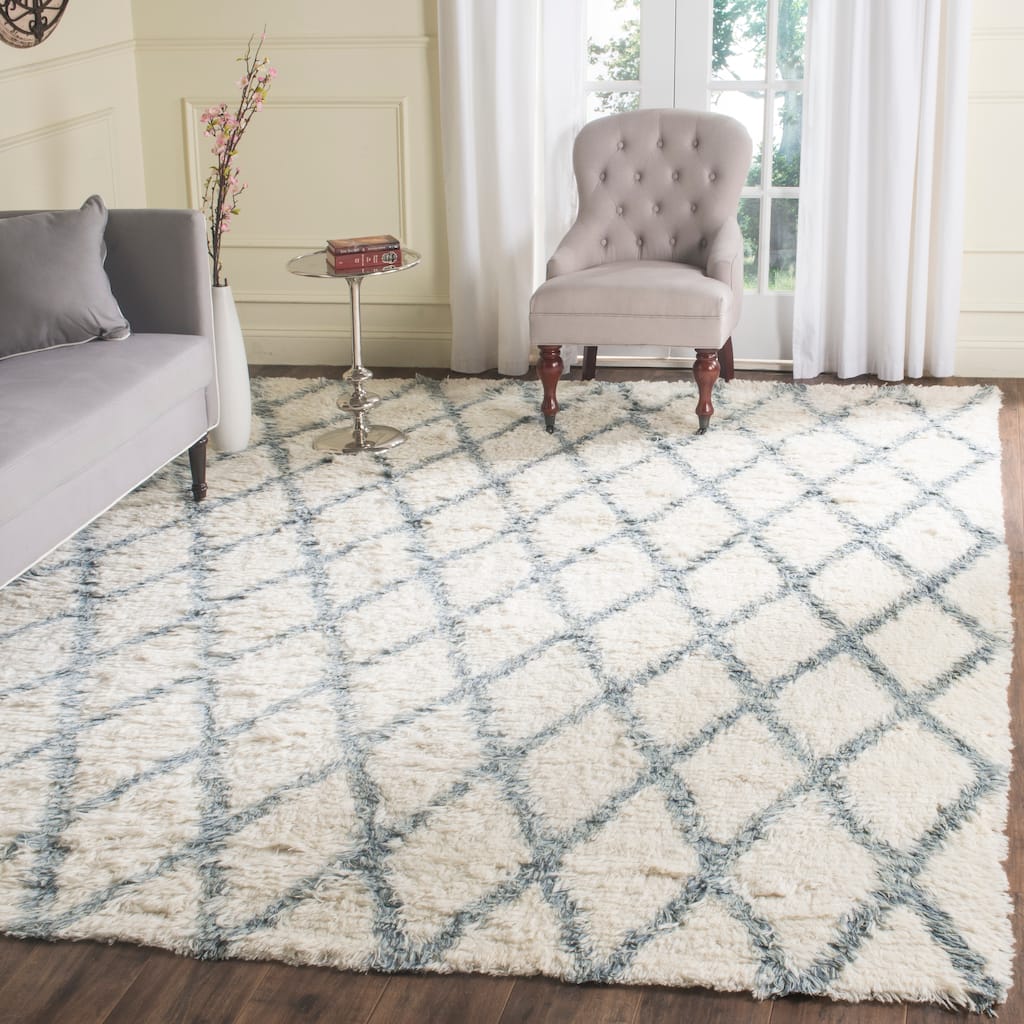 SAFAVIEH Hand-knotted Kenya Enke Southwestern Tribal Wool Rug