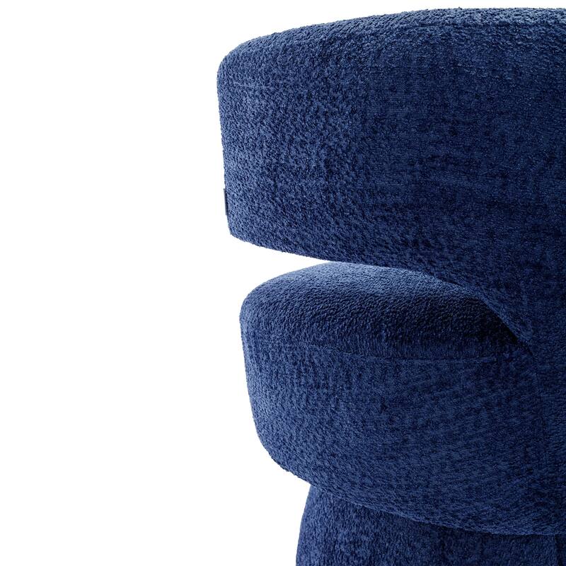 360 Degree Swivel Cuddle Barrel Accent Chairs with Wide Upholstered