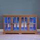preview thumbnail 59 of 106, GDFStudio - Traditional Storage Curio Cabinet with Tempered Glass Doors and Lighted Display