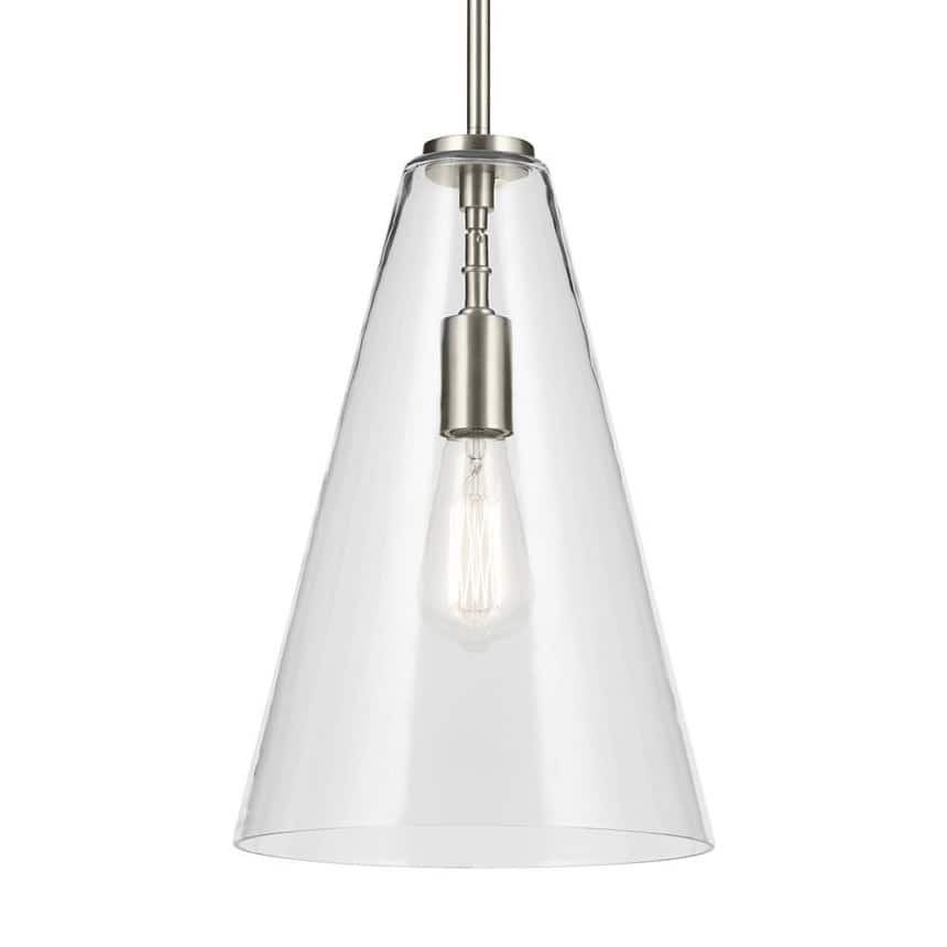 Option Brushed Nickel / Clear