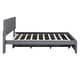 preview thumbnail 4 of 9, Chic Upholstered Platform Bed with Versatile Trundle for Enhanced Comfort