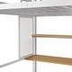 preview thumbnail 7 of 22, Full Size Metal Loft Bed with Wardrobe, Desk, Storage Shelves