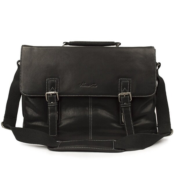 computer satchel leather