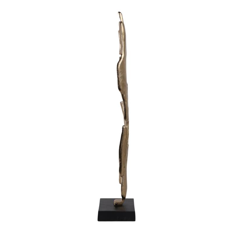 Metal Acrylic Sculpture Post Modern Decorative Figurine for Home Decor