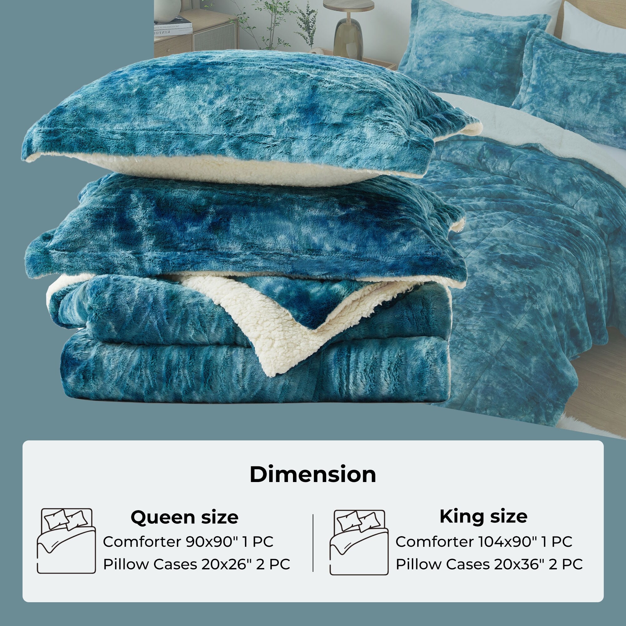 Bed bath and shop beyond sherpa comforter