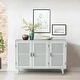 preview thumbnail 15 of 41, Gius Contemporary Multifunctional Manufactured Wood Frame Sideboard with Beech Wood Doors by HULALA HOME