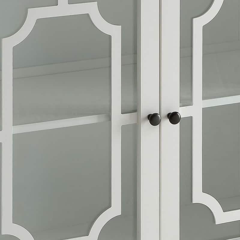 Pali 47 Inch Wall Mirror, Beveled Edge, Art Deco, Faux Crystals, Silver