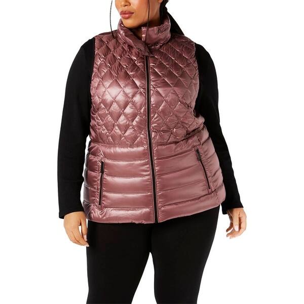 Shop Calvin Klein Women S Plus Size Quilted Down Insulated