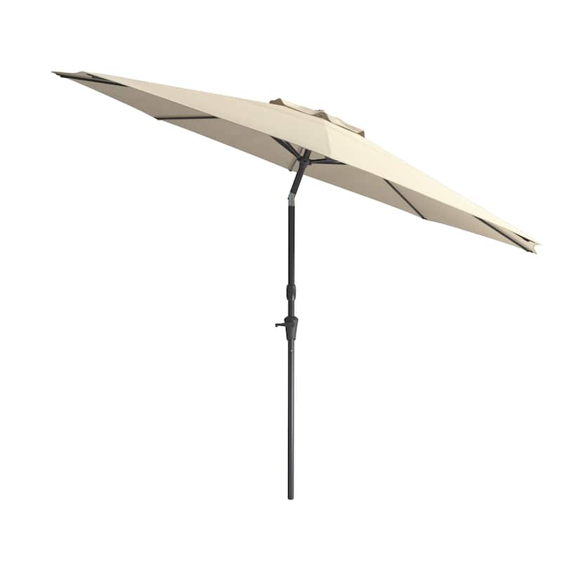 10ft Wind Resistant Tilting Patio Umbrella
