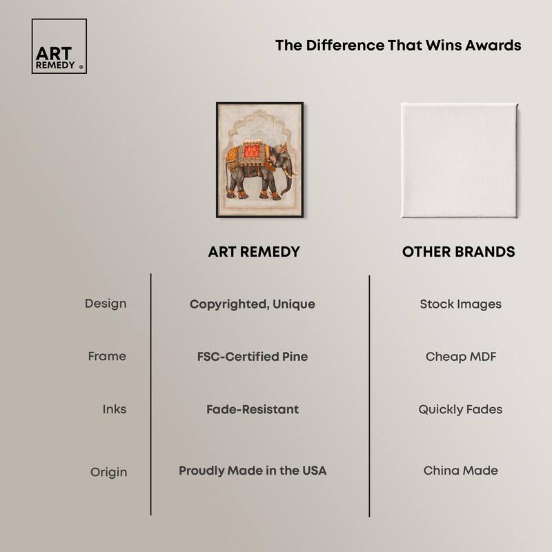Elephant Queen Canvas by Art Remedy
