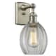 Option Brushed Satin Nickel / Clear Fluted
