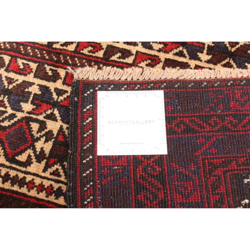 ECARPETGALLERY Hand-knotted Teimani Beige Wool Rug - 2'9 x 4'6