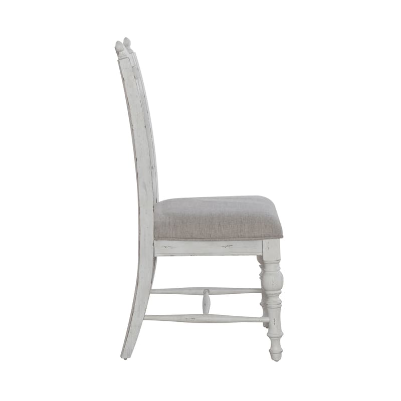 River Place Riverstone White & Tobacco Rectangular Table Dining Set