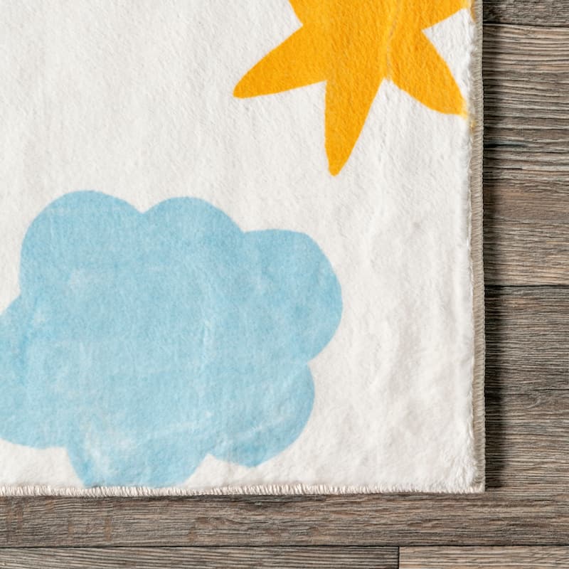 Nuloom Sweet Dreams SpinClean Machine Washable Kids Area Rug