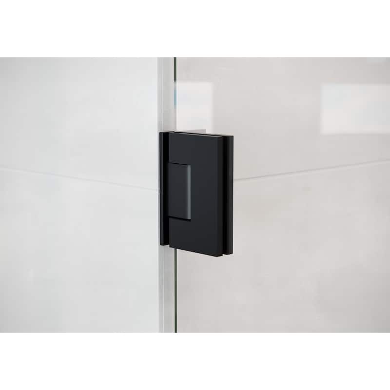 Glass Warehouse 78" x 34" Frameless Towel Bar Shower Door - Wall Hinge